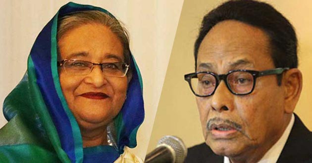 প্রধানমন্ত্রীর সঙ্গে সন্ধায় সংলাপে বসবেন এরশাদ