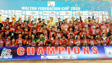 WALTON Federation Cup 2020 21 Final Bashundhara King vs Saif Sporting Club Photos 2