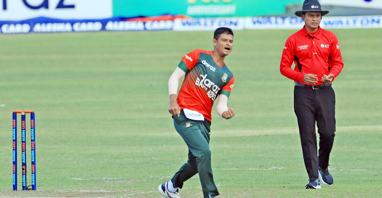 আইসিসির প্লেয়ার অব দ্য মান্থ-এর সংক্ষিপ্ত তালিকায় নাসুম 1 nasum ahmed