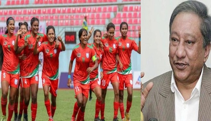 সাফ জয় বাংলাদেশ নারী ফুটবল দলের জন্য ৫০ লাখ টাকা পুরস্কার বিসিবির 1 bcb 2