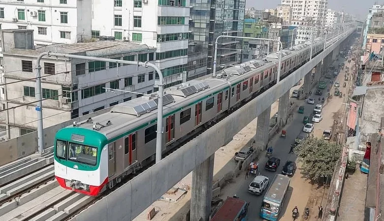 চালু হলো মেট্রোরেলের উত্তরা সেন্টার স্টেশন 1 07 2302180625