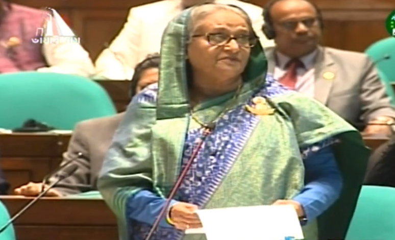 অনির্বাচিত সরকারের দুঃস্বপ্ন বাদ দিন, ভোটে আসুন: সংসদে প্রধানমন্ত্রী 1 জসস