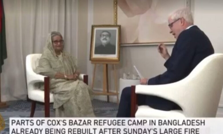 রোহিঙ্গাদের কাজের সুযোগ দিতে পারব না, আল জাজিরাকে প্রধানমন্ত্রী 1 8089aec9d9e2afb174b9203bb79509a5