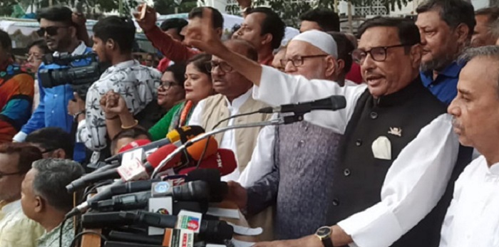 যারা অবরোধ করবে, তারাই সাধারণ মানুষের জন্য বাঁধা: ওবায়দুল কাদের 1 1697631380.obaydul quader