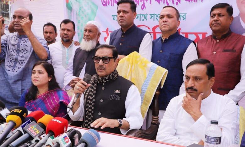 নালিশ করা বিএনপির পুরনো অভ্যাস: ওবায়দুল কাদের 1 কাদের 10