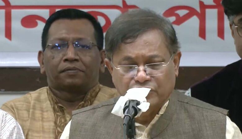 বিএনপি মানুষ পোড়ানোর রাজনীতির চেষ্টা করলে মানুষ উচিত শিক্ষা দেবে: পররাষ্ট্রমন্ত্রী 1 হাছান 2
