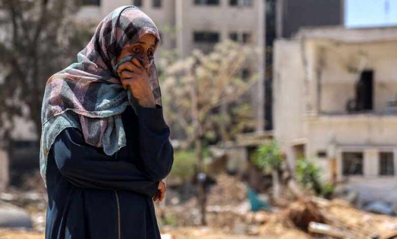 woman gaza
