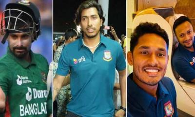 বিশ্বকাপ খেলতে দেশ ছাড়লেন টাইগাররা 1 Bangladesh team