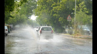 Heavy rainfall