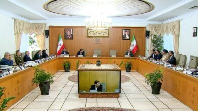 Iran council of ministers meeting