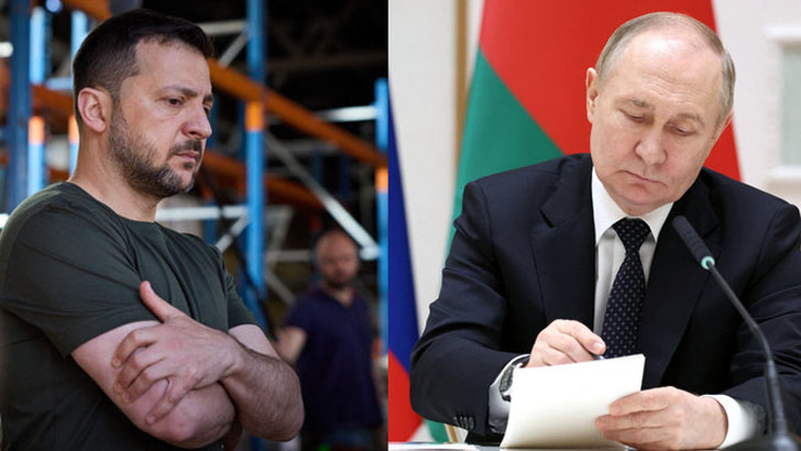 Putin Zelensky