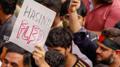 Hasina Fled