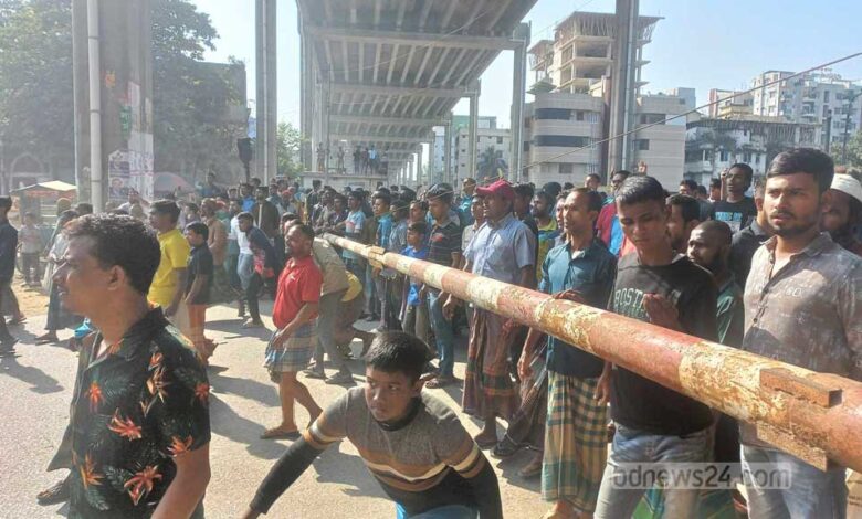 rickshaw puller protest7