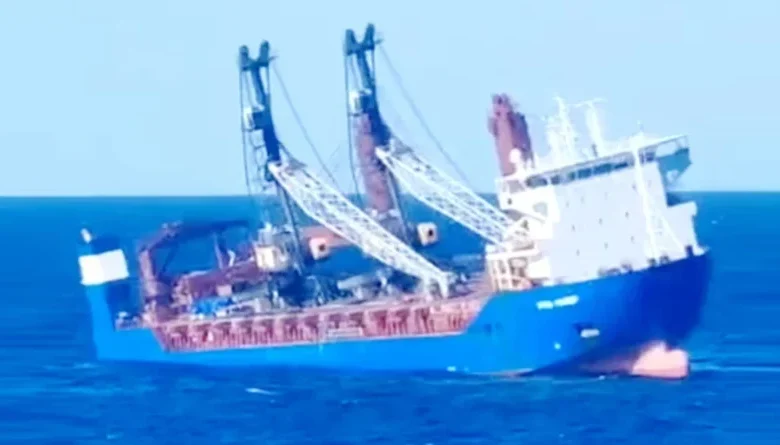 বাংলাদেশ থেকে ফেরা রুশ জাহাজ সাগরে ডুবে গেছে 1 Russian ship