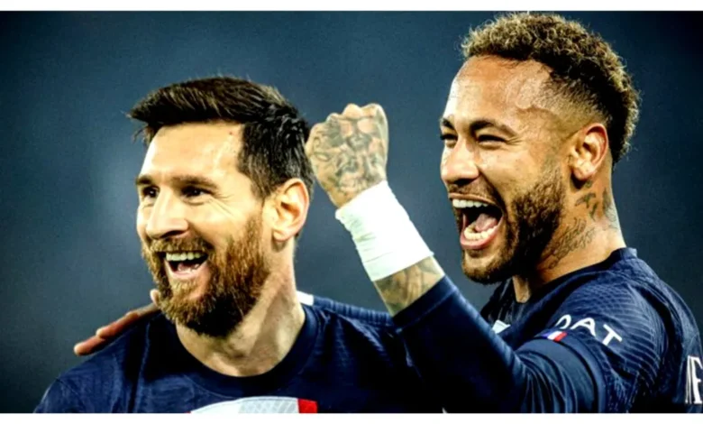 Neymar on Lionel Messi