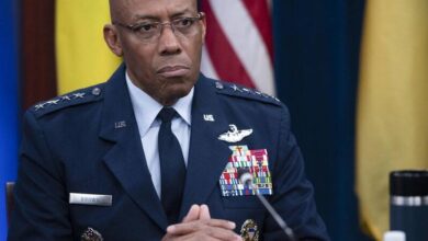 US armed forces chief