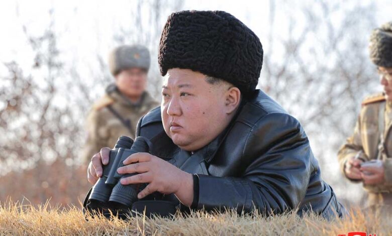 kim un saws cruse missile