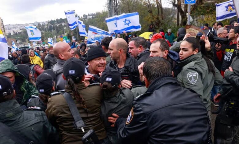 Protests in israel