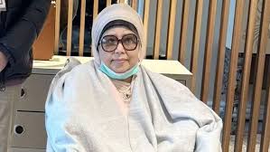 Khaleda improving