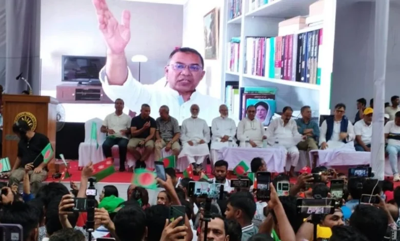 নির্বাচন নিয়ে টালবাহানা শুরু হয়েছে: তারেক রহমান 1 Tarek tarunno