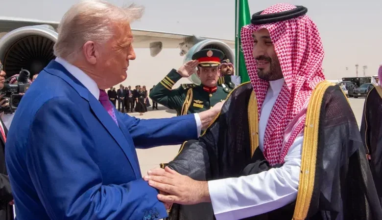 Trump Salman meeting