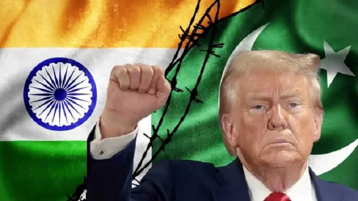 যুদ্ধবিরতিতে সম্মত ভারত-পাকিস্তান 1 pakistan india trump
