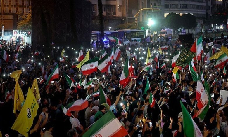 Mass Rally in Tehran