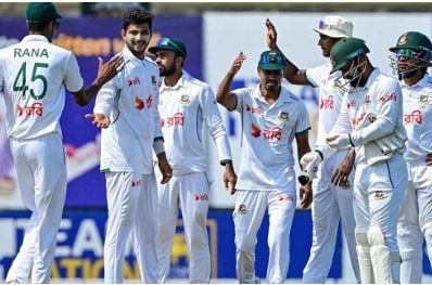 ১৮৭ রানে এগিয়ে চতুর্থ দিন শেষ করল বাংলাদেশ 1 bd test srilanka