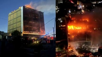 iraq fire