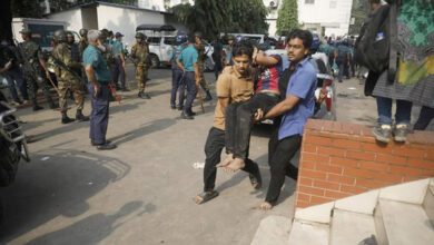 student protest