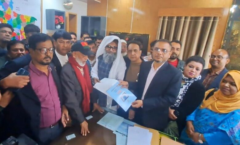 খালেদা জিয়ার পক্ষে মনোনয়নপত্র সংগ্রহ 1 kaleda jia