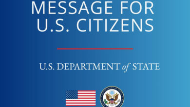 message US embassy