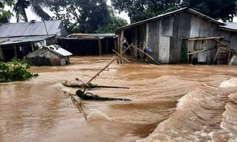 ভারত থেকে আসা বন্যা ও সীমান্ত নিয়ে ‘নিশ্চয়তা’ চান ভোটাররা 1 flood web