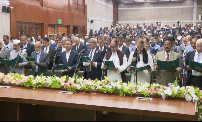 নব-নির্বাচিত সংসদ সদস্যদের শপথ গ্রহণ অনুষ্ঠান 1 69 699406728d44b