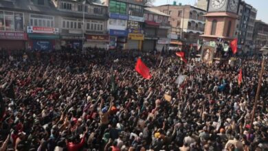 street demonstrations in Indian administered Kashmir to protest against the killing of Ayatollah Ali 69a3f4f5082c7