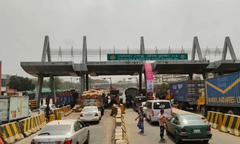 মেঘনা-গোমতী সেতুতে ৪৮ ঘণ্টায় টোল আদায় ২ কোটি ৬২ লাখ 1 sonargaon